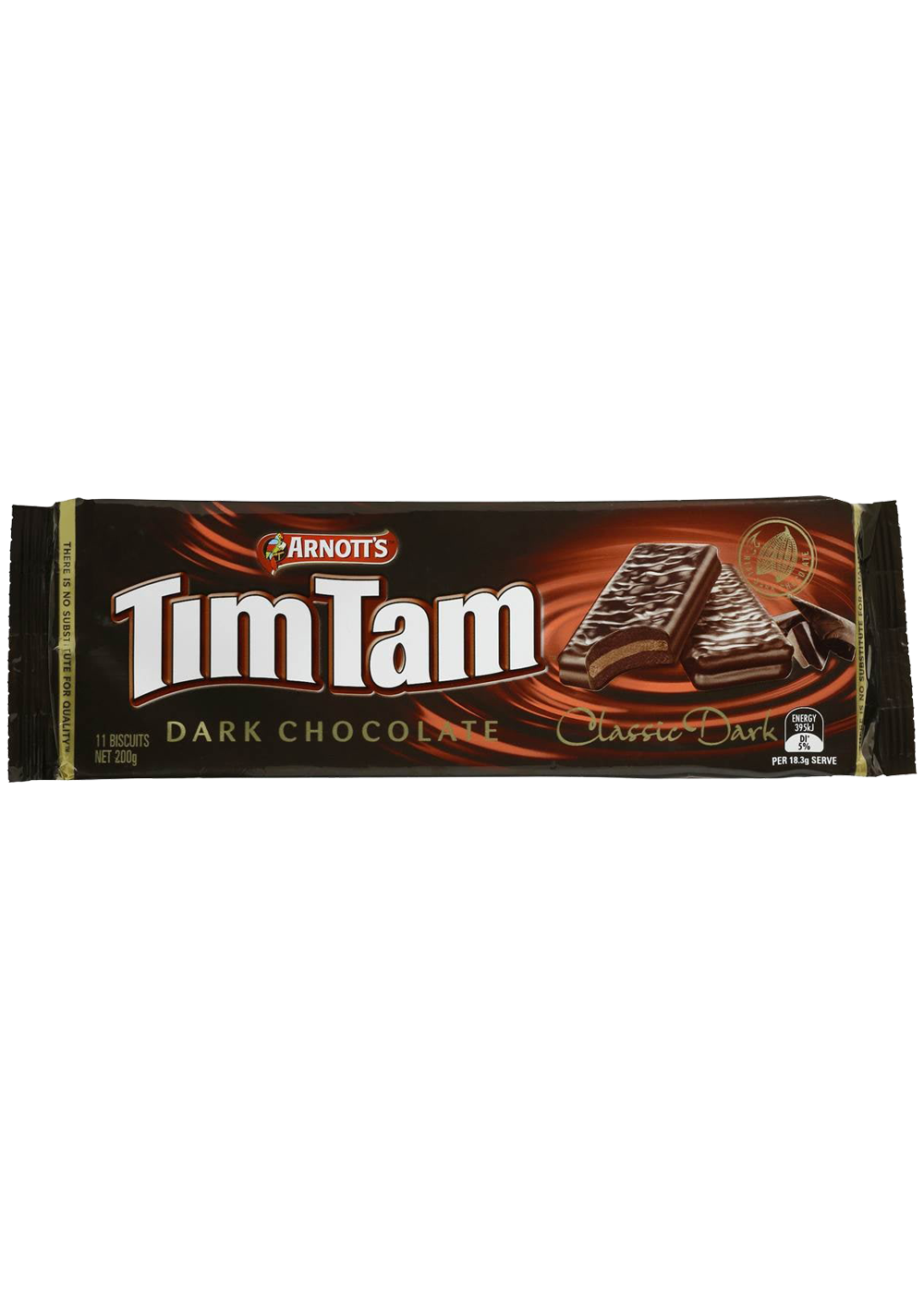 Arnott's Tim Tam Dark 200g