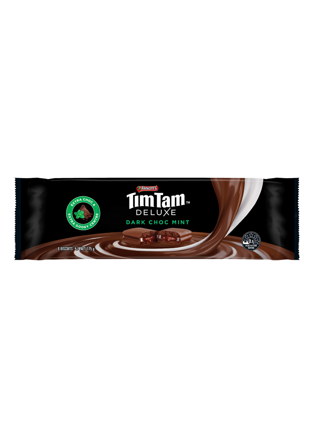 Arnott's Tim Tam Deluxe Dark Choc Mint 175g