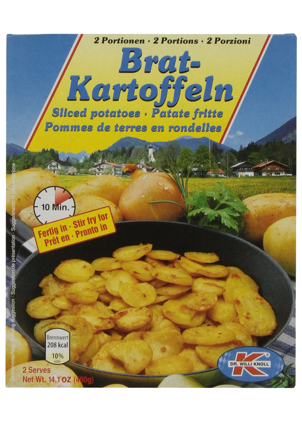 Brat-Kartoffeln Sliced Potatoes 400g