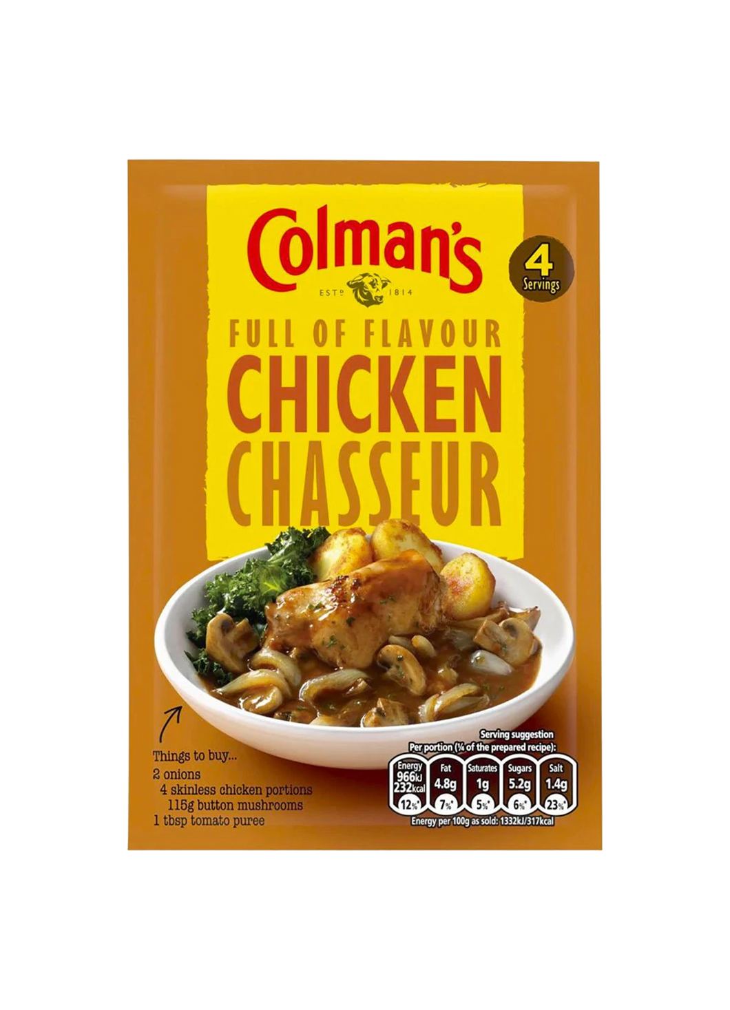 Colman's Chicken Chasseur 43g