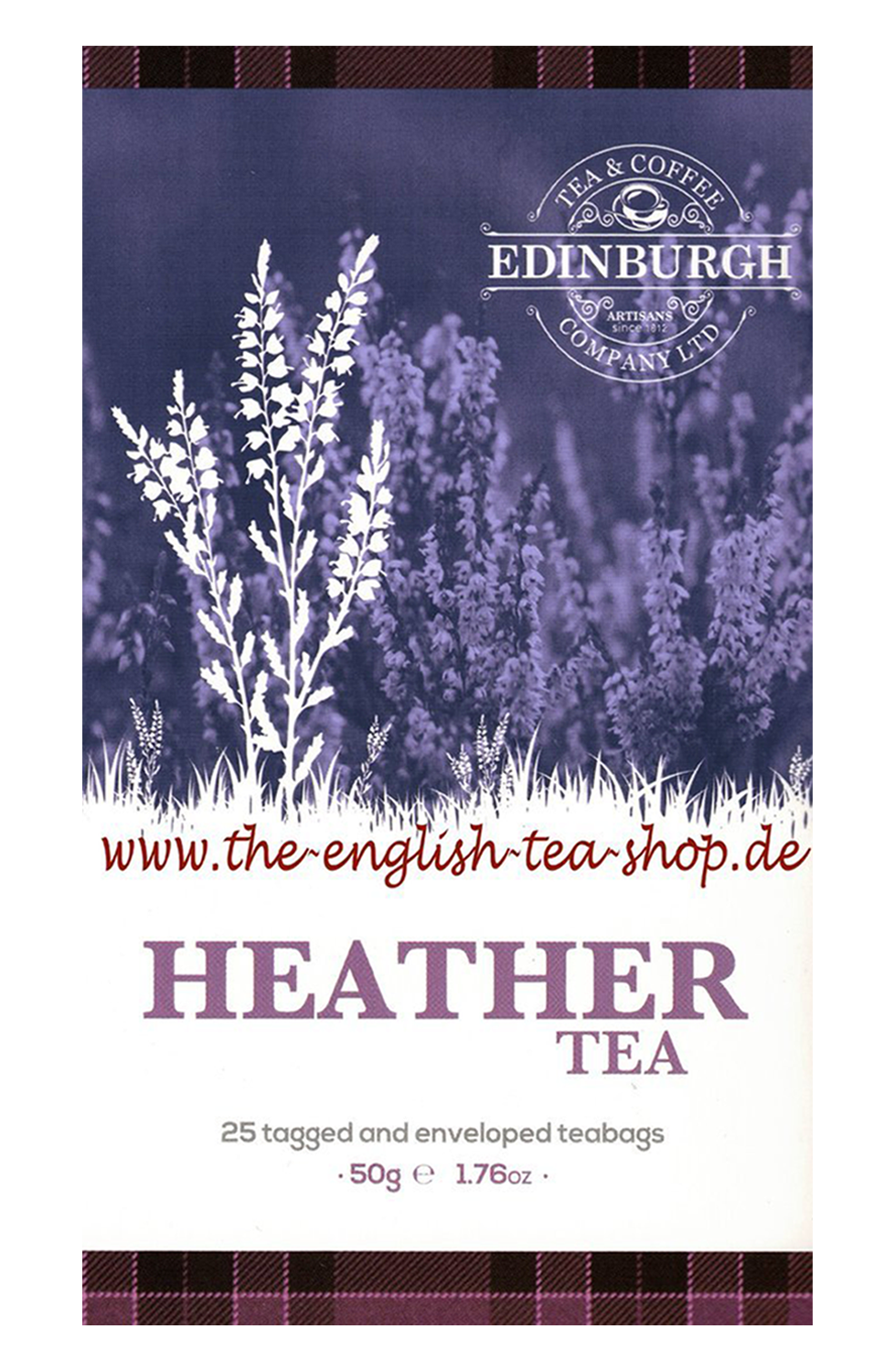 Edinburgh Heather Tea 25 tea bags