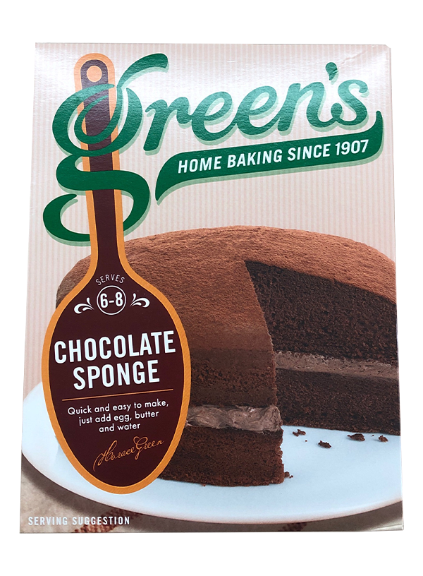 Green's Chocolate Sponge 221g