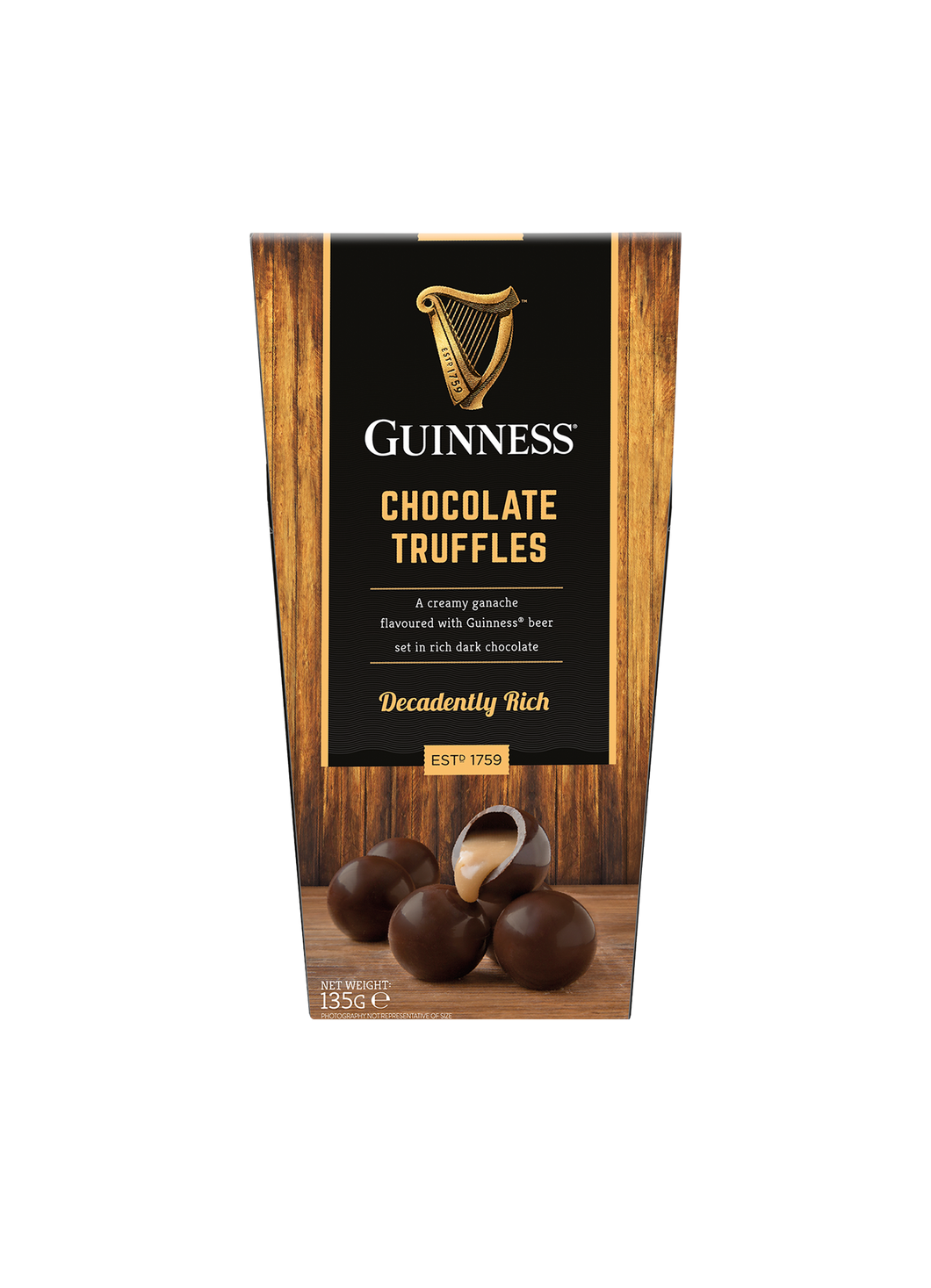 Guinness Chocolate Truffles Decadently Rich 135g
