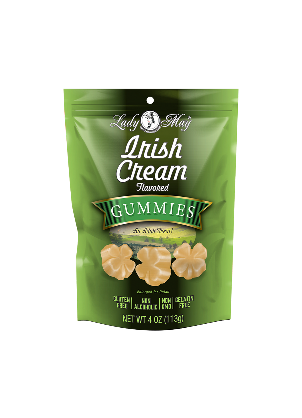 Lady May Sweets Irish Cream Flavoured Gummies 113g