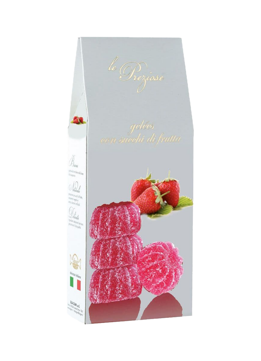 Le Preziose Jellies with Strawberry Juice 200g