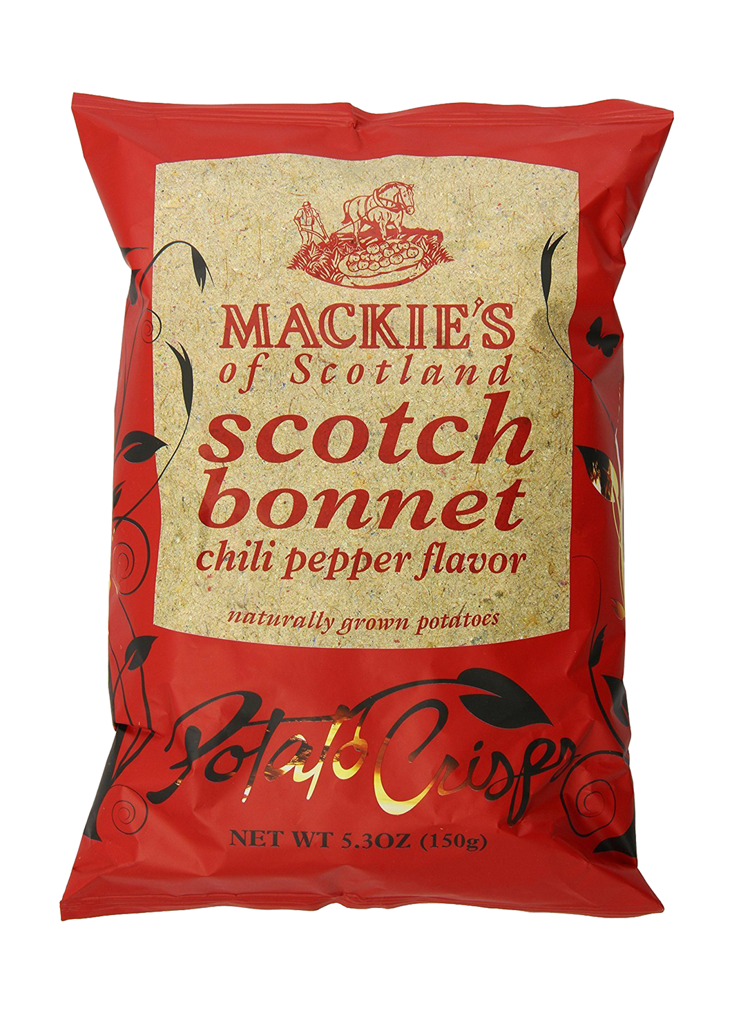 Mackie's Scotch Bonnet Chilli Pepper Flavour Potato Crisps 150g