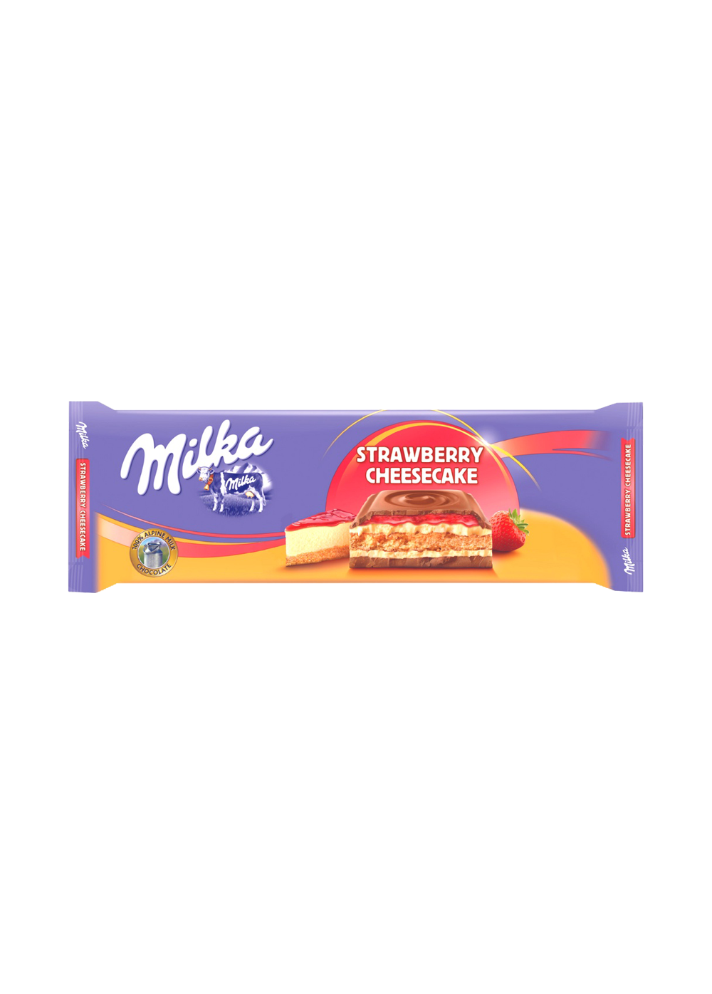 Milka Strawberry Cheesecake Chocolate 300g