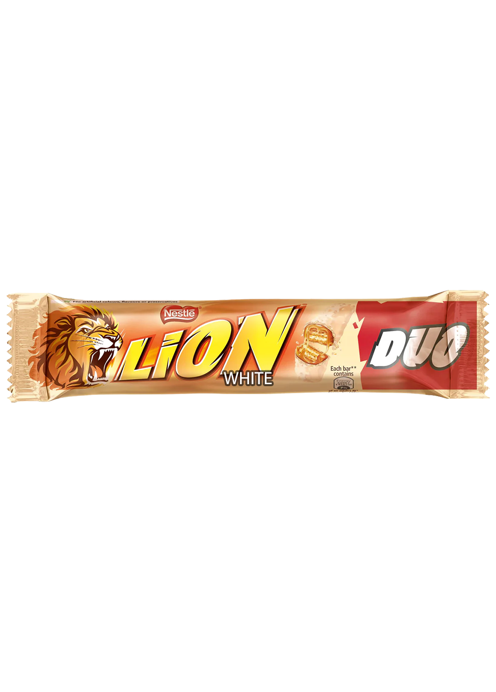 Nestle Lion White Bar Duo 60g