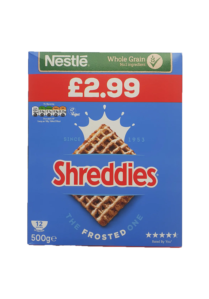 Nestle Shreddies The Frosted One 500g