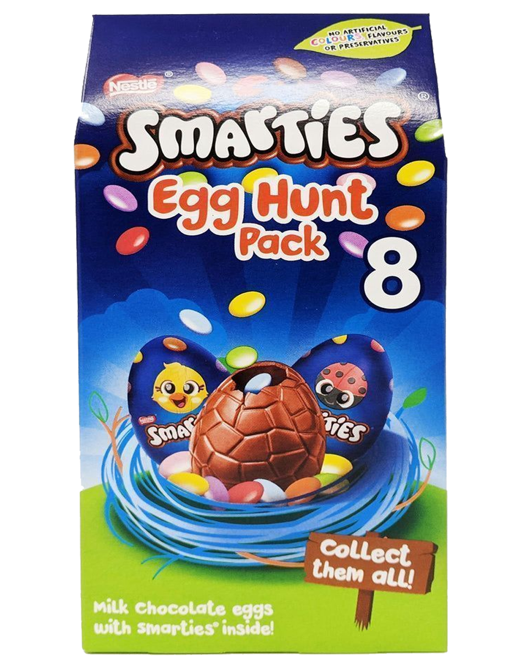 Nestle Smarties Egg Hunt Pack (8) 140g