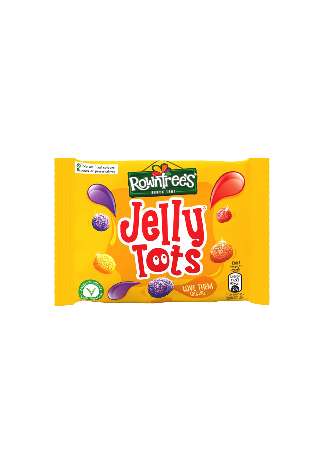 Rowntrees Jelly Tots Small Bag 42g