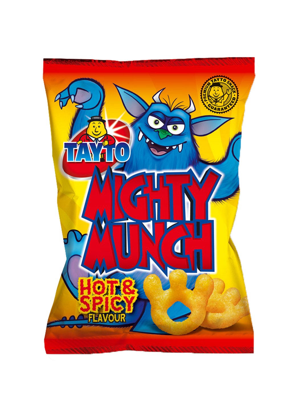 Tayto Mighty Munch Hot & Spicy Flavour 26g