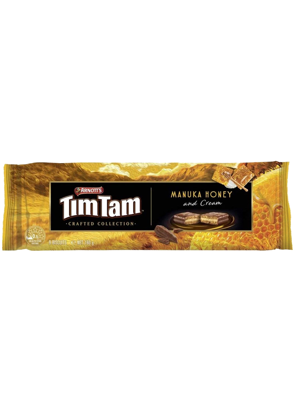 Arnott's Tim Tam Manuka Honey and Cream 160g