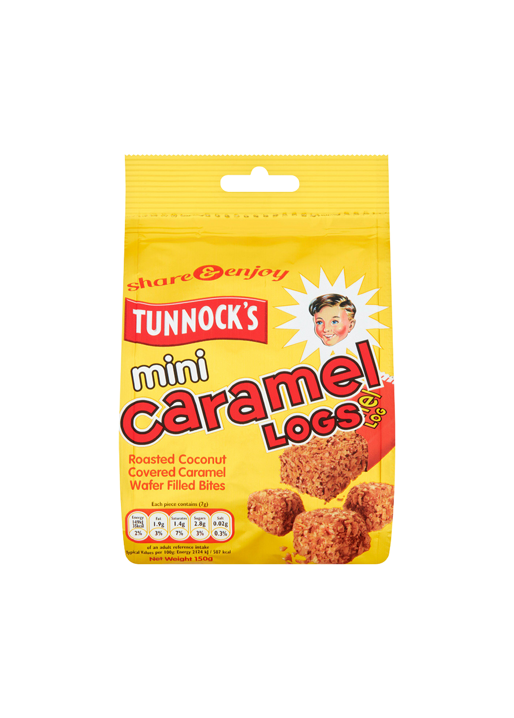 Tunnock's Mini Caramel Logs 150g