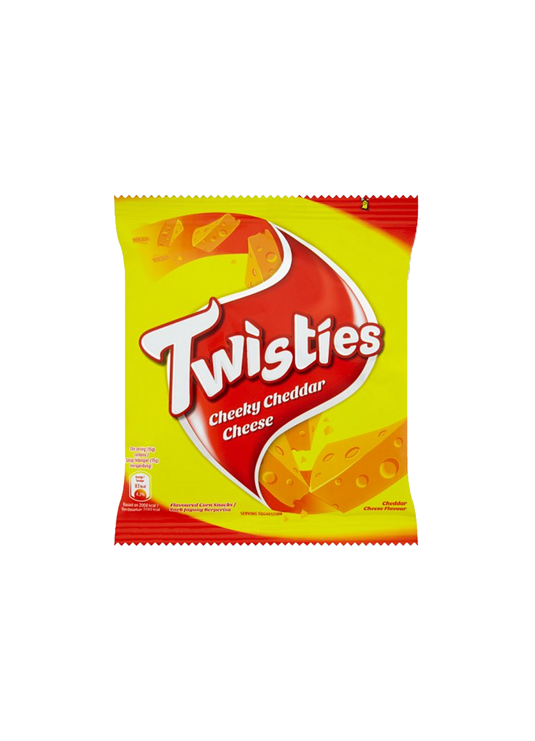 Twisties Cheeky Cheddar Cheese 15g