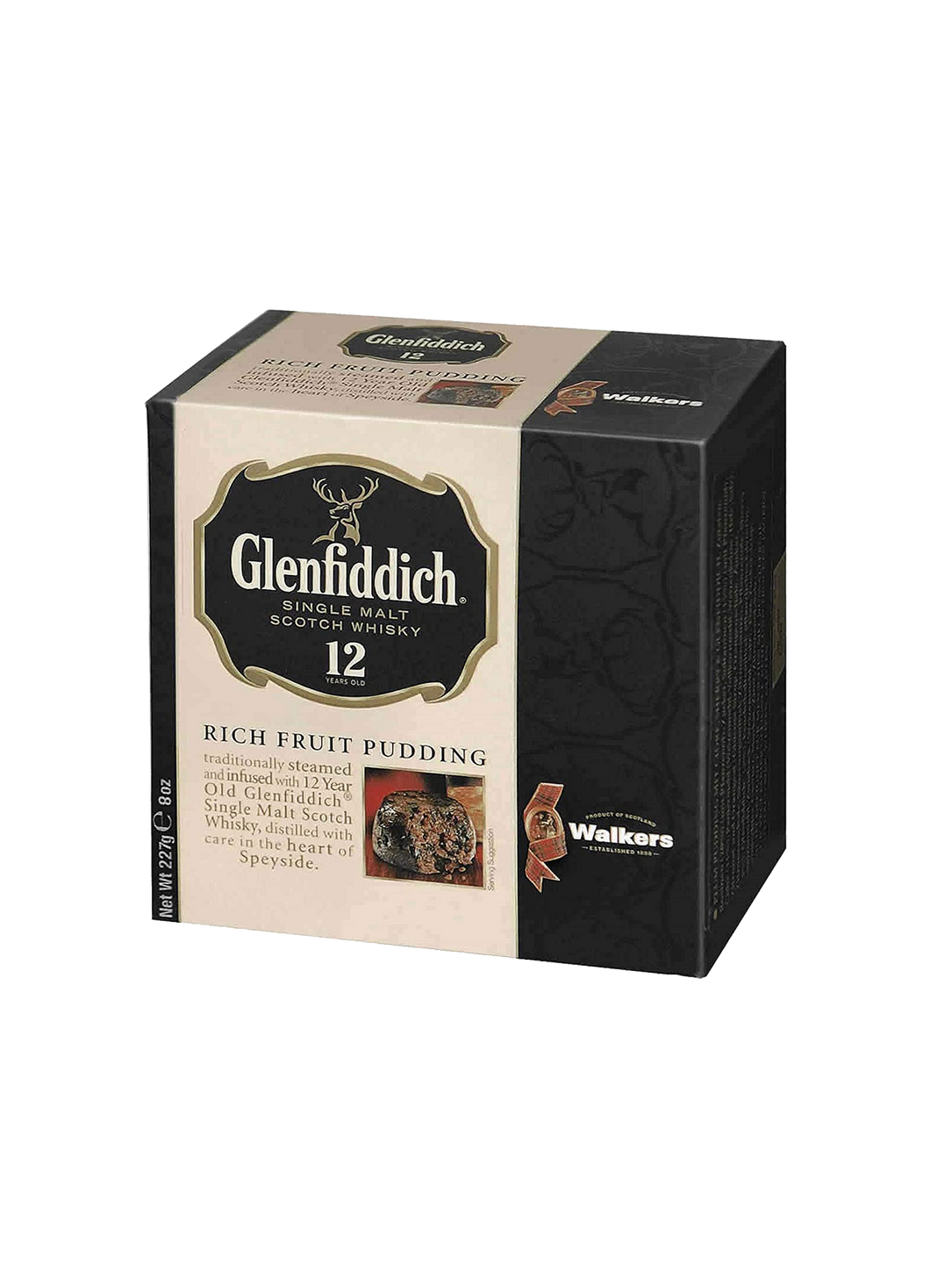 Walkers Glenfiddich 12 Rich Fruit Pudding