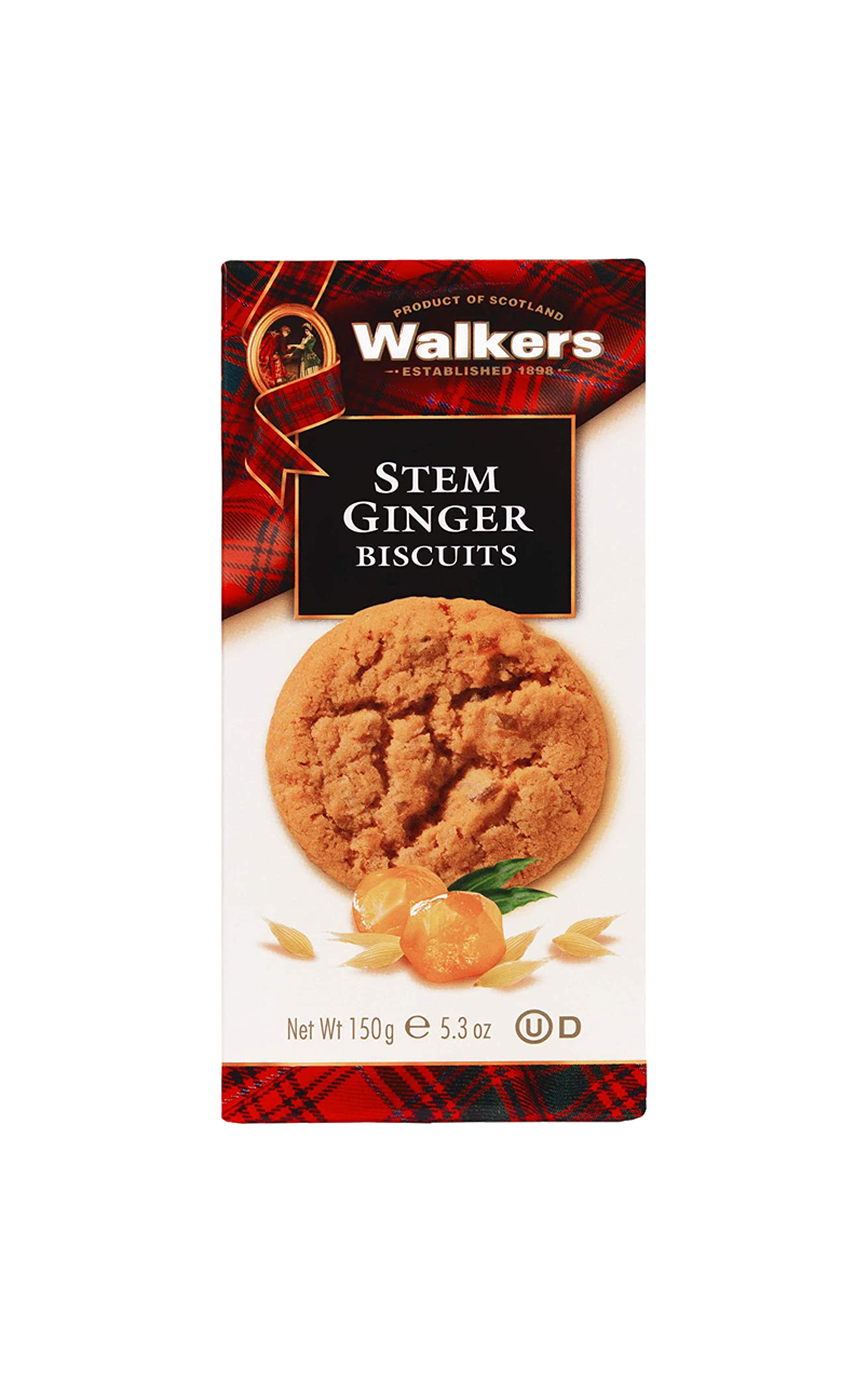 Walkers Stem Ginger Biscuits 150g