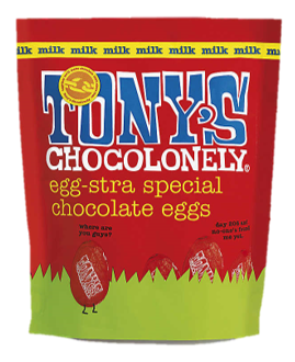 Tony's Chocolonely Chocolate Egg 180g